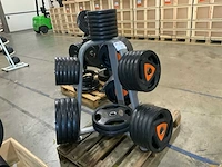 Ziva schijven 50mm 4x25;6x20;10x15;5x10;13x5kg krachtstation - afbeelding 2 van  5