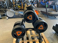 Ziva schijven 50mm met matrix rek 12x20kg;8x10kg;4x2,5kg krachtstation - afbeelding 3 van  6