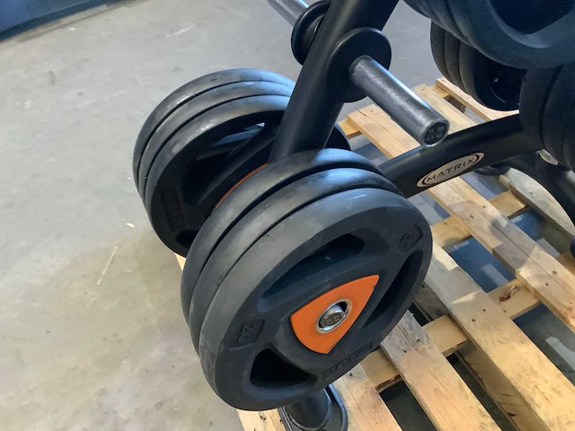 Ziva schijven 50mm met matrix rek 12x20kg;8x10kg;4x2,5kg krachtstation - afbeelding 2 van  4