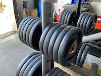 Ziva schijven 50mm met rek 4x20kg;4x10kg;10x5kg;4x2,5;6x1,25kg krachtstation - afbeelding 3 van  5