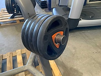 Ziva schijven 50mm met rek 4x20kg;5x10kg;5x5kg;6x2,5kg;8x1,25kg krachtstation - afbeelding 6 van  6