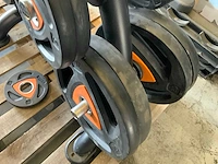 Ziva schijven 50mm met rek 7x20;4x10;8x5;6x2,5;4x1,25kg krachtstation - afbeelding 3 van  6