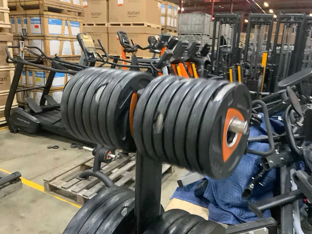 Ziva schijven 50mm pu met gym80 rek krachtstation - afbeelding 3 van  5