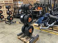 Ziva schijven 50mm pu met gym80 rek krachtstation