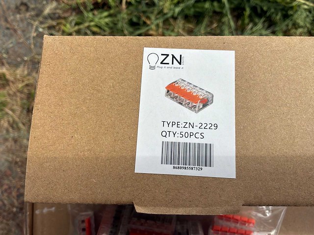 Z’n-2229 electrische connectoren (wago) (2500x) - afbeelding 1 van  1
