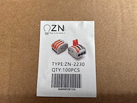 Zn-2230 electrische connectoren (wago) (5000x) - afbeelding 3 van  3