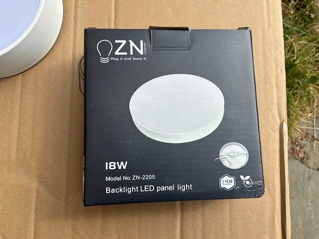 Zn lights zn-2205 wandverlichting (150x) - afbeelding 2 van  2