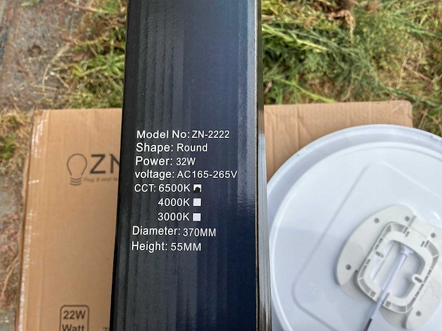 Zn lights zn-2222 spot (20x) - afbeelding 5 van  5