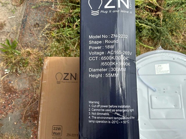 Zn lights zn-2232 spot (30x) - afbeelding 4 van  5