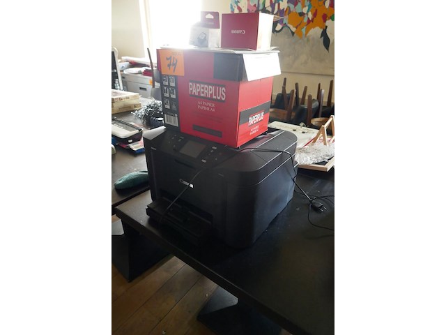 Zo goed als nieuwe canon maxify mb5150 all-in-one a4 inkjetprinter met wifi (4 in 1) - afbeelding 2 van  3