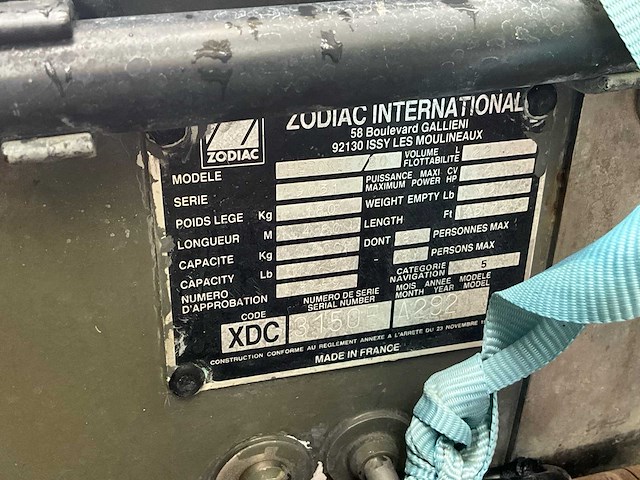 Zodiac marine rib boot - afbeelding 18 van  48
