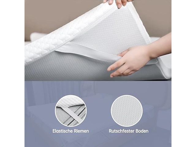 Zoelik topper (180 x 200 cm) - afbeelding 4 van  5