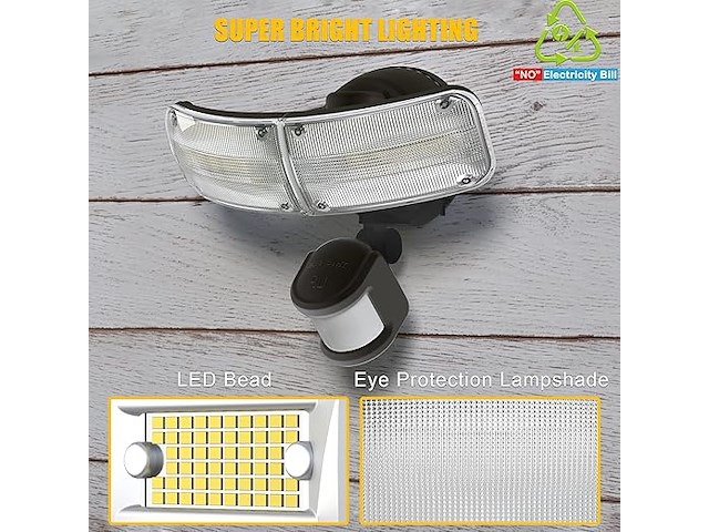 Zofo solarlamp met bewegingsmelder - afbeelding 4 van  4