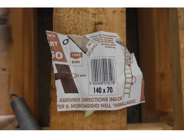 Zoldertrap met luik - afbeelding 5 van  5