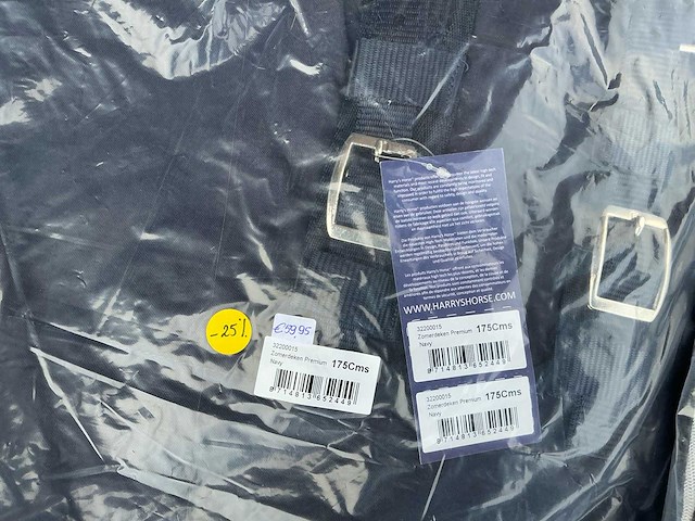Zomer en vliegen dekens 175 cm paarden (2x) - afbeelding 3 van  3