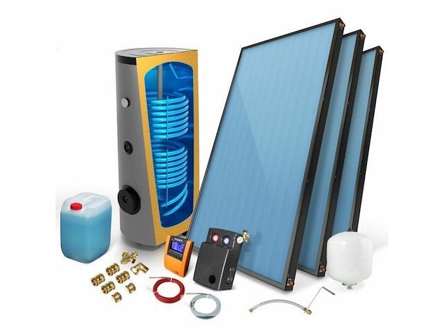 Zonne set galmet boiler - afbeelding 1 van  21