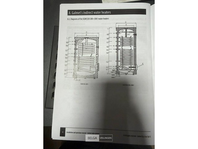Zonne set galmet boiler - afbeelding 6 van  19