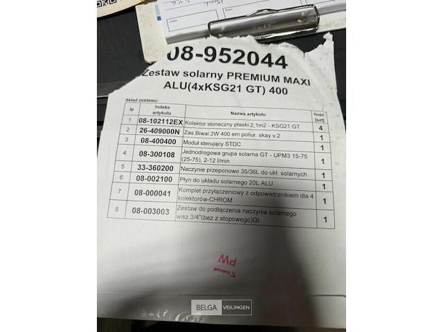 Zonne set galmet boiler - afbeelding 7 van  19