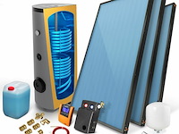 Zonne set galmet boiler