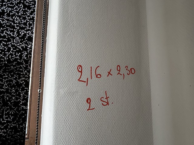 Zonnewering / screen 235x230cm (2st) - afbeelding 2 van  4