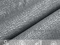 Zonnezeil hdpe 3x3m antraciet - afbeelding 3 van  4