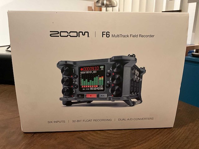 Zoom f6 fieldrecorder - afbeelding 1 van  8