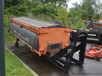 Zoutstrooier, bucher, giletta unioa uh4000 a/id, bouwjaar 2015, 4m³ vast, 2600l vloeistof, 3020kg leeggewicht, werking niet gekend - afbeelding 2 van  6