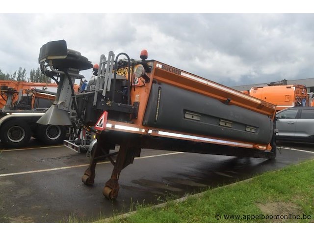 Zoutstrooier, bucher, giletta unioa uh4000 a/id, bouwjaar 2015, 4m³ vast, 2600l vloeistof, 3020kg leeggewicht, werking niet gekend - afbeelding 3 van  6