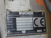 Zoutstrooier, bucher, giletta unioa uh4000 a/id, bouwjaar 2015, 4m³ vast, 2600l vloeistof, 3020kg leeggewicht, werking niet gekend - afbeelding 5 van  6
