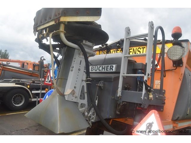 Zoutstrooier, bucher, giletta unioa uh4000 a/id, bouwjaar 2015, 4m³ vast, 2600l vloeistof, 3020kg leeggewicht, werking niet gekend - afbeelding 6 van  6
