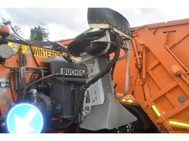 Zoutstrooier, bucher, uh4000 a/id, bouwjaar 2015, 4m³ vast, 2600l vloeistof, 3020kg leeggewicht, werking niet gekend - afbeelding 5 van  6