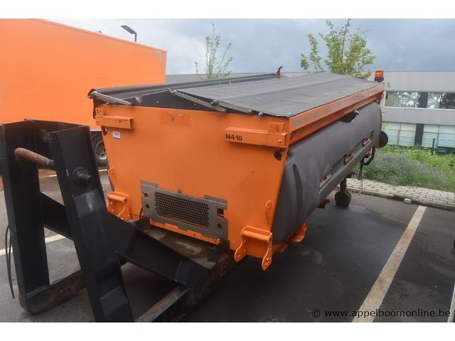 Zoutstrooier, giletta, uh4000 a/id, bouwjaar 2014, 4m³ vaste stof capaciteit, 2600 liter vloeistof capaciteit, leeggewicht 3010kg, werking niet gekend - afbeelding 4 van  5