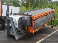 Zoutstrooier, giletta, uk4000 a/w, bouwjaar 2011, leeggewicht 2370 kg, vaste capaciteit 5m³, vloeistof capaciteit 2600l, werking niet gekend