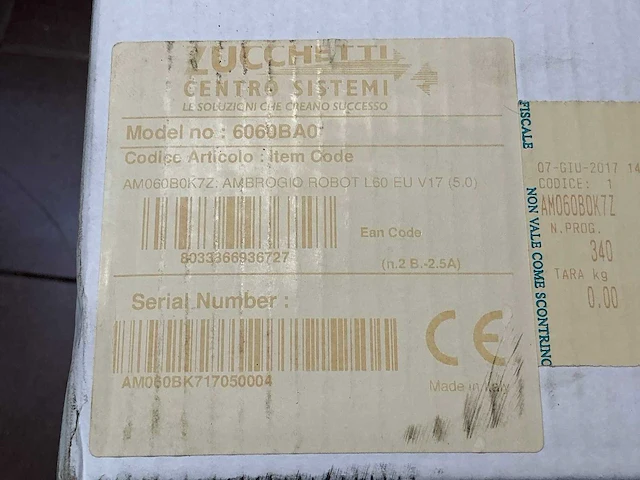 Zuchetti ambrogio l60 b v17 robotmaaier - afbeelding 6 van  8