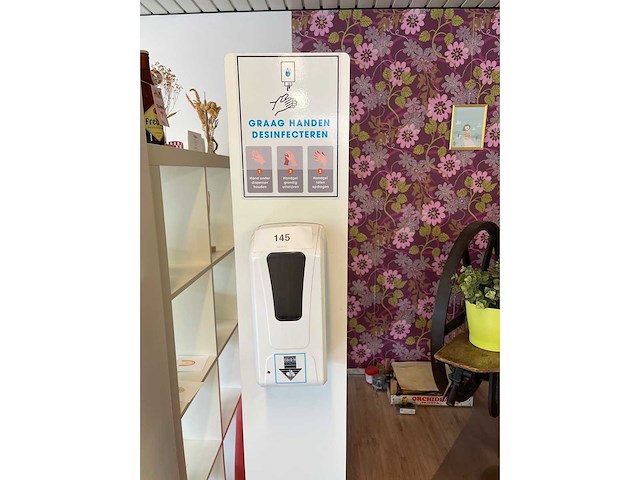 Zuil dispenser ontsmettingsmiddel - afbeelding 3 van  6
