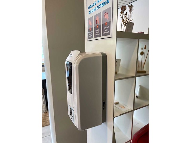 Zuil dispenser ontsmettingsmiddel - afbeelding 4 van  6
