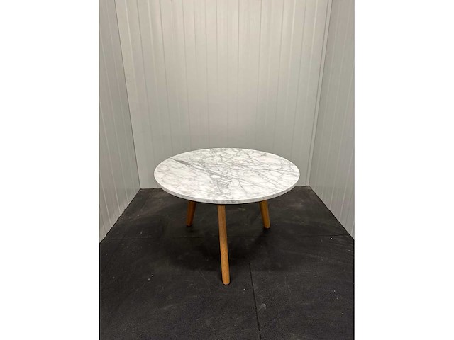 Zuiver - white stone - side table - afbeelding 1 van  2