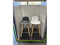 Zuiver barstoelen eetkamerstoel 4 stuks - afbeelding 1 van  2