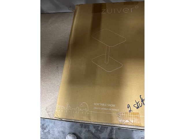 Zuiver side table snow bijzettafel 2 stuks - afbeelding 3 van  3