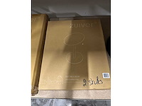 Zuiver snow oval bijzettafel 2 stuks - afbeelding 2 van  2
