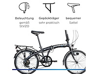 Zündapp zf20 speed - map 20 inch fiets skl dac stadsfiets - afbeelding 4 van  7