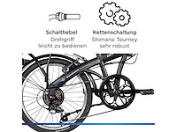 Zündapp zf20 speed - map 20 inch fiets skl dac stadsfiets - afbeelding 7 van  7
