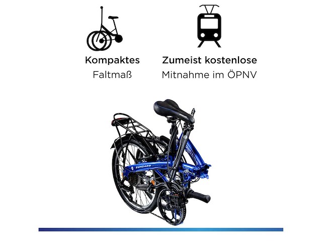 Zündapp zf20 speed vouwfiets ?? map 20 inch - afbeelding 5 van  8