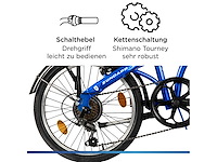 Zündapp zf20 speed vouwfiets ?? map 20 inch - afbeelding 7 van  8