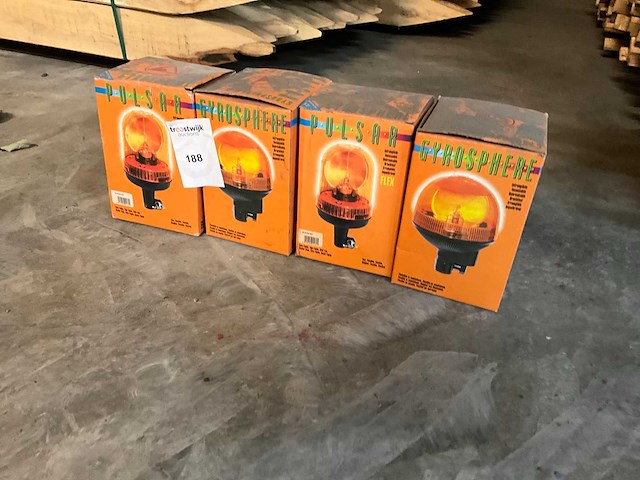 Zwaailamp (4x) - afbeelding 1 van  4