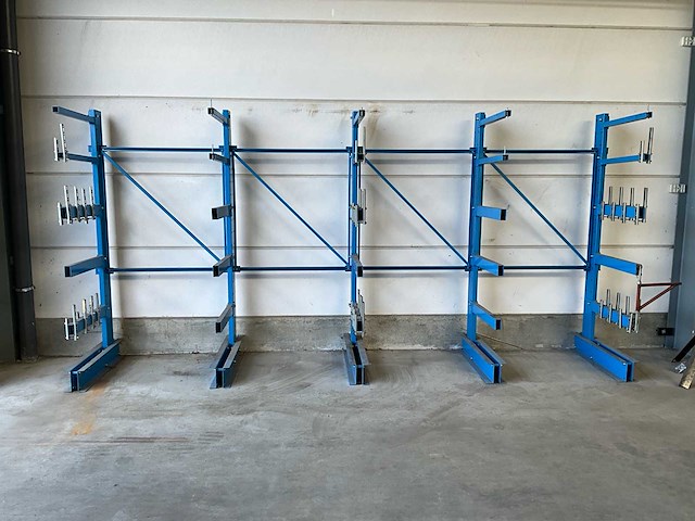 Zwaar industrieel draagarm rek / opslagrek - afbeelding 1 van  4