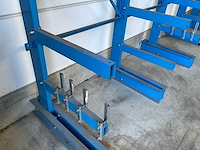 Zwaar industrieel draagarm rek / opslagrek - afbeelding 2 van  4
