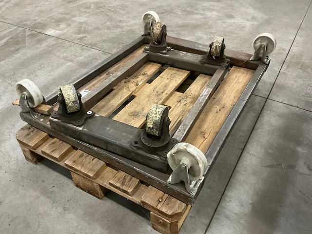 Zwaar metalen dolly (2x) - afbeelding 1 van  1