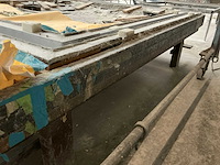 Zwaar metalen frame met mal (2x) - afbeelding 6 van  7