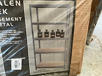Zwaar metalen opbergrek/werkbank - afbeelding 2 van  5